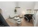 Bright living room featuring a grand piano, modern furnishings, high ceilings at 4960 E Colonial Dr, Chandler, AZ 85249