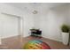 Bright office space features contemporary decor, and wood floors at 4960 E Colonial Dr, Chandler, AZ 85249
