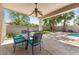 Covered patio perfect for outdoor dining and relaxation near the pool at 5212 S Monte Vista St, Chandler, AZ 85249
