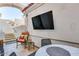 Comfortable back patio space perfect for outdoor enjoyment and relaxation at 6131 N 28Th Pl, Phoenix, AZ 85016