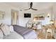 Serene bedroom featuring a king-size bed, seating area, and ample natural light at 6131 N 28Th Pl, Phoenix, AZ 85016