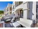 Charming exterior patio with comfortable seating and beautiful architecture at 6131 N 28Th Pl, Phoenix, AZ 85016