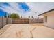 Gated backyard area providing privacy and security at 9803 N 40Th Dr, Phoenix, AZ 85051