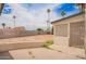 Large backyard with a block wall and desert landscaping at 9803 N 40Th Dr, Phoenix, AZ 85051