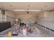 Large garage with built-in shelving and ample storage space at 9803 N 40Th Dr, Phoenix, AZ 85051