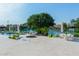 Inviting backyard with pool, spa, and patio, offering a luxurious outdoor experience at 1502 E Treasure Cove Dr, Gilbert, AZ 85234