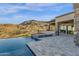 Modern home with pool and desert views, blending luxury living with natural beauty at 16119 N Desert Fox Pkwy, Fountain Hills, AZ 85268
