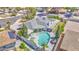 Picture of a lovely single-story residence with a beautiful pool and well-maintained backyard at 2046 E Downing St, Mesa, AZ 85213