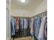 View of walk-in closet and the abundant storage space for clothes and luggage at 2046 E Downing St, Mesa, AZ 85213