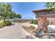 View of Sunset Park, featuring a baseball field and covered picnic areas for outdoor enjoyment at 30374 N 124Th Dr, Peoria, AZ 85383