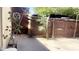 Backyard featuring a concrete patio, fence, and minimal landscaping at 3404 W Tangerine Ln, Phoenix, AZ 85051
