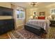 Bedroom with neutral colors and window views at 4836 E Moonlight Way, Paradise Valley, AZ 85253