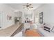 Bright living room featuring neutral tones, stylish decor, and an open-concept design at 725 S Canfield --, Mesa, AZ 85208
