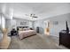 Spacious main bedroom boasts neutral colors, large windows, and an en-suite bathroom at 8034 E Del Caverna Dr, Scottsdale, AZ 85258