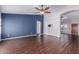 Spacious living area with hardwood floors, large windows, and stylish design at 8500 W Saint John Rd, Peoria, AZ 85382