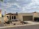 Attractive single-story home featuring desert landscaping and a two-car garage at 2169 E Bishop Dr, Tempe, AZ 85282