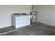 Utility area with washer, dryer and water heater at 2169 E Bishop Dr, Tempe, AZ 85282