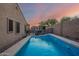 Beautiful backyard pool with clear blue water, perfect for relaxing and enjoying the outdoors at 3438 W Little Hopi Dr, Phoenix, AZ 85086