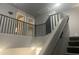 View of landing and staircase with railing providing safety and style at 35743 W Cartegna Ln, Maricopa, AZ 85138