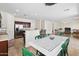 Open kitchen design with a breakfast bar, connecting to the dining and Gathering areas at 43525 W Cydnee Dr, Maricopa, AZ 85138