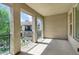This balcony offers great sunlight and views of the neighborhood at 4777 S Fulton Ranch Blvd # 2071, Chandler, AZ 85248