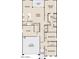 Detailed floor plan showcasing the layout of the home, including bedrooms, bathrooms, kitchen, and living spaces at 7596 W Saddlehorn Rd, Peoria, AZ 85383