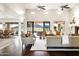 Bright and airy living room with mountain views, comfortable seating, and an open floor plan at 9894 E Miramonte Dr, Scottsdale, AZ 85262