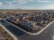 Panoramic view showcases the community's neat layout and scenic surroundings at 11019 E Tiburon Ave, Mesa, AZ 85212