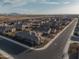 Expansive aerial shot displays the community's layout near a vast desert landscape at 11019 E Tiburon Ave, Mesa, AZ 85212