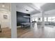 Spacious recreation room featuring a stylish pool table and an open floor plan at 11019 E Tiburon Ave, Mesa, AZ 85212