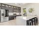 Beautiful kitchen with an island, stainless steel appliances, and plenty of counter space at 25218 W Carson Ct, Buckeye, AZ 85326