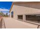 A spacious outdoor patio area offers natural light and architectural design at 2602 E Glass Ln, Phoenix, AZ 85042