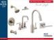 Brushed nickel bathroom fixtures with a faucet, shower head, and assorted hardware at 2968 E Mecklenburg Way, San Tan Valley, AZ 85143