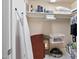 Organized walk-in closet with shelving and storage solutions at 3801 N Goldwater Blvd # 201, Scottsdale, AZ 85251