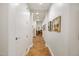 Bright hallway with recessed lighting and patterned tile flooring at 3801 N Goldwater Blvd # 201, Scottsdale, AZ 85251