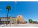 Outdoor stage with a spacious performance area offers entertainment and community events at 6051 E Ensenada St, Mesa, AZ 85205