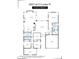 Detailed floor plan showcasing the layout of a 4-bedroom home, including room dimensions at 6827 W El Cortez Pl, Peoria, AZ 85383
