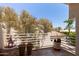 Balcony area, surrounded by trees at 8270 N Hayden Rd # 2041, Scottsdale, AZ 85258