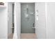 Stylish bathroom with modern tile, sleek fixtures, and a spacious shower at 1233 E El Camino Dr, Phoenix, AZ 85020