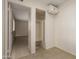 Hallway to other rooms, with a coat closet at 2130 W Colter St, Phoenix, AZ 85015