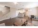 Spacious open-concept layout with modern kitchen and dining area, ideal for entertaining and comfortable living at 2821 S Skyline Dr # 157, Mesa, AZ 85212
