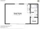 Floor plan showing a guest house featuring a full bath and closet, offering privacy and comfort at 35443 N 87Th Pl, Scottsdale, AZ 85266