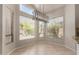 Bright dining room area with modern lighting, lots of bright natural light at 408 E Silverwood Dr, Phoenix, AZ 85048