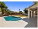 Backyard pool and patio, great for outdoor entertaining at 5520 E Muriel Dr, Scottsdale, AZ 85254
