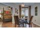 Cozy breakfast nook with seating for four and views of the stairwell at 6900 E Princess Dr # 1176, Phoenix, AZ 85054