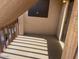 Private balcony with neutral walls and a shade, perfect for relaxing outdoors at 818 S Westwood -- # 233, Mesa, AZ 85210