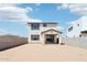 Home exterior with covered porch and fencing at 10241 E Ursula Ave, Mesa, AZ 85212