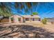 Spacious backyard features a covered patio, mature trees, and shade, creating a private retreat for relaxation and outdoor activities at 12613 N 51St Dr, Glendale, AZ 85304