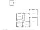 Layout showing the location of living room, bedrooms, kitchen, and bathrooms at 12613 N 51St Dr, Glendale, AZ 85304