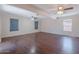 Spacious living room featuring hardwood floors, recessed lighting and lots of natural light at 12613 N 51St Dr, Glendale, AZ 85304